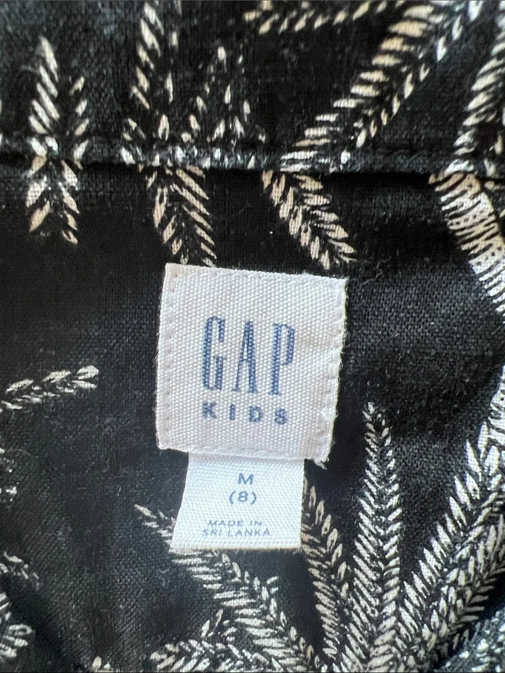 GapKids Boys Matching Sets (M/8) Geo Set and Palm-Print Set